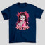 Camiseta Básica Unissex Demon Slayer Nezuko Flor
