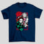 Camiseta Básica Unissex Demon Slayer Nezuko Tanjiro Flor