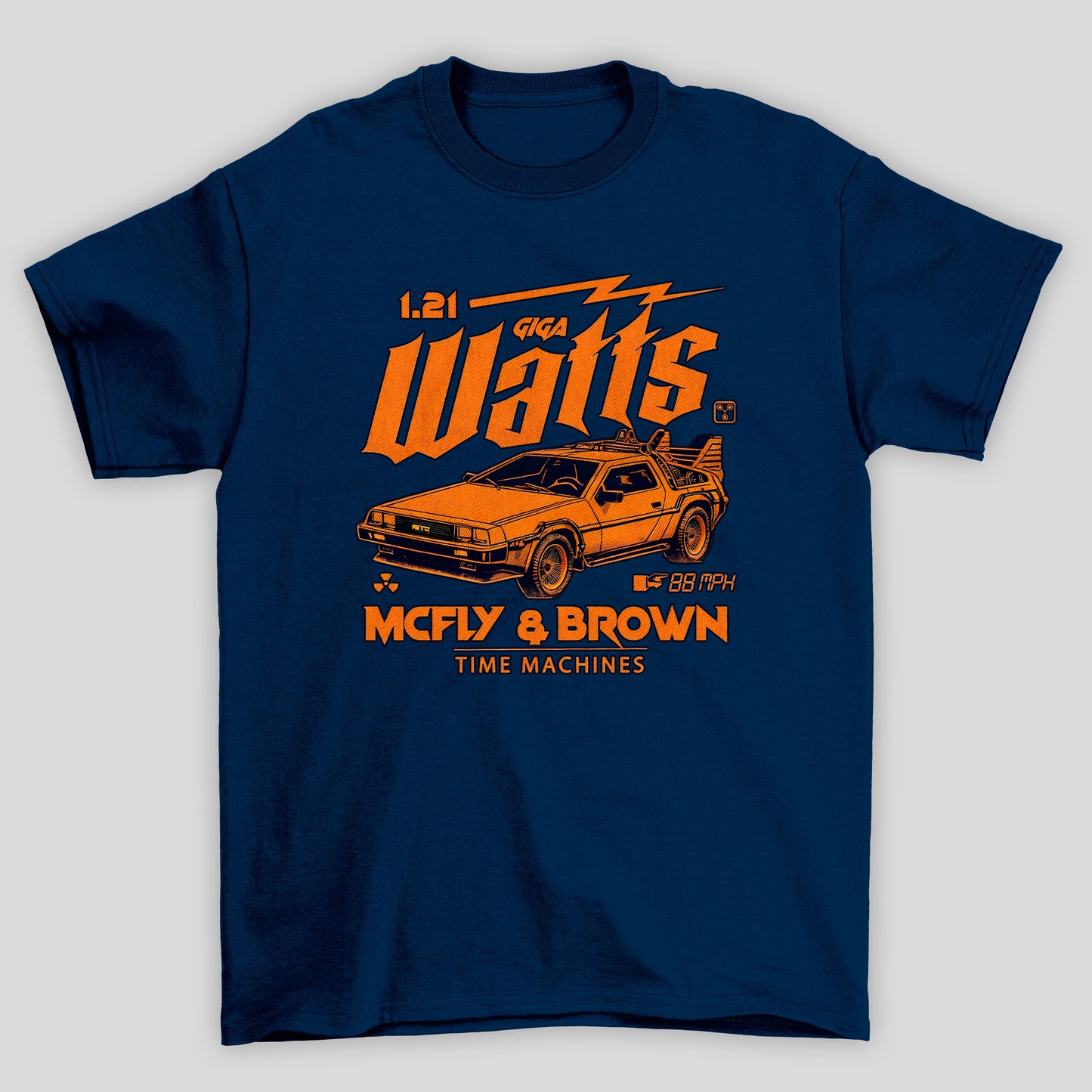 Camiseta Básica Unissex 1.21 Giga Watts Back To Future