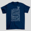 Camiseta Básica Unissex Duna Ondas Verme