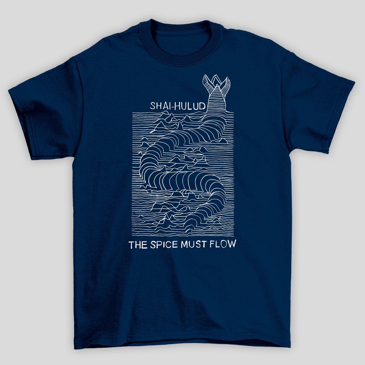 Camiseta Básica Unissex Duna Ondas Verme