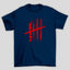 Camiseta Básica Unissex Kill Bill Logo Vermelho