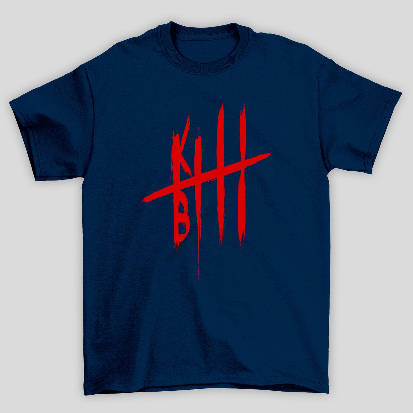 Camiseta Básica Unissex Kill Bill Logo Vermelho
