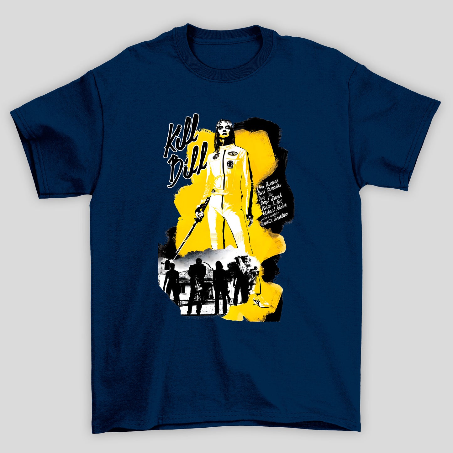 Camiseta Básica Unissex Kill Bill Pintura