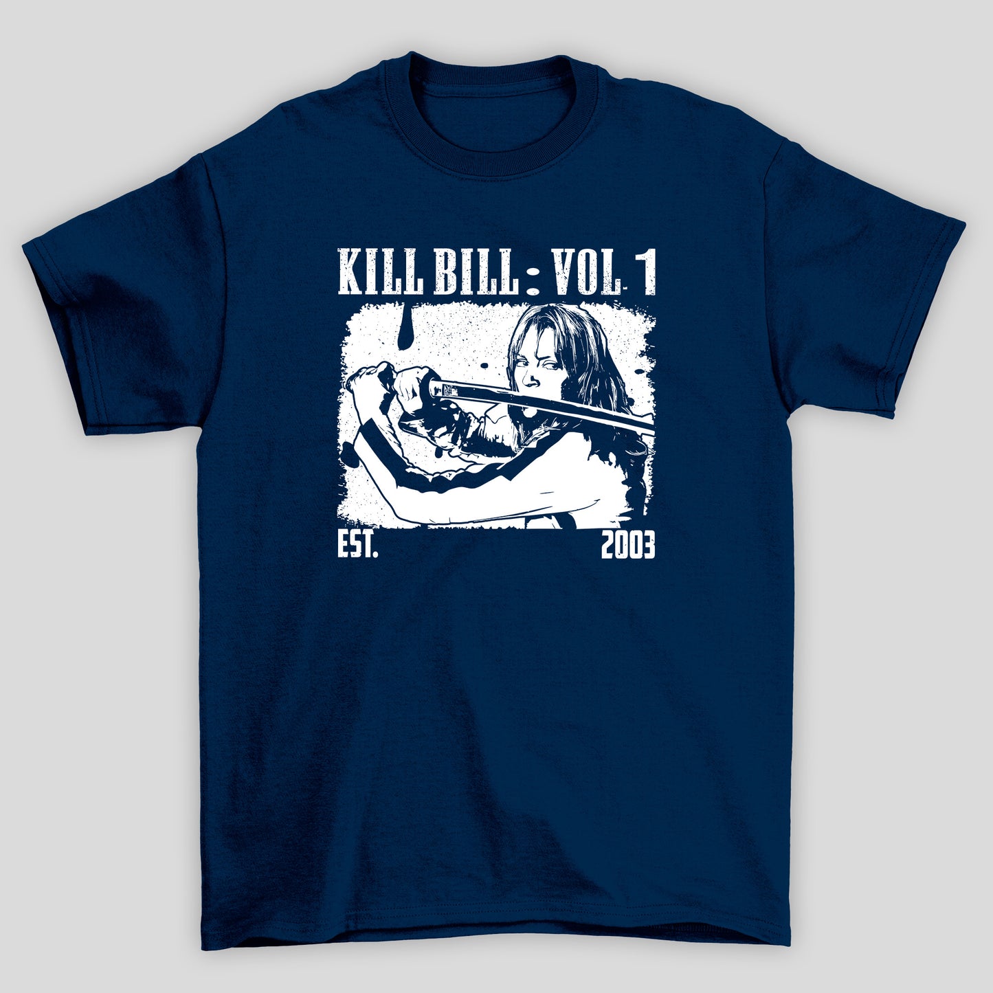 Camiseta Básica Unissex Kill Bill Est 2003 Pintura