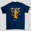 Camiseta Básica Unissex Kill Bill Arte Mascarados Espadas
