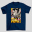 Camiseta Básica Unissex Arte Personagens Pulp Fiction