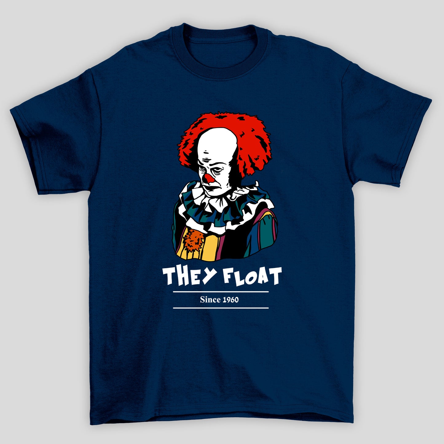 Camiseta Básica Unissex They Float Old IT A Coisa
