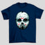 Camiseta Básica Unissex Mascara Lago Silhueta Jason Sexta Feira 13