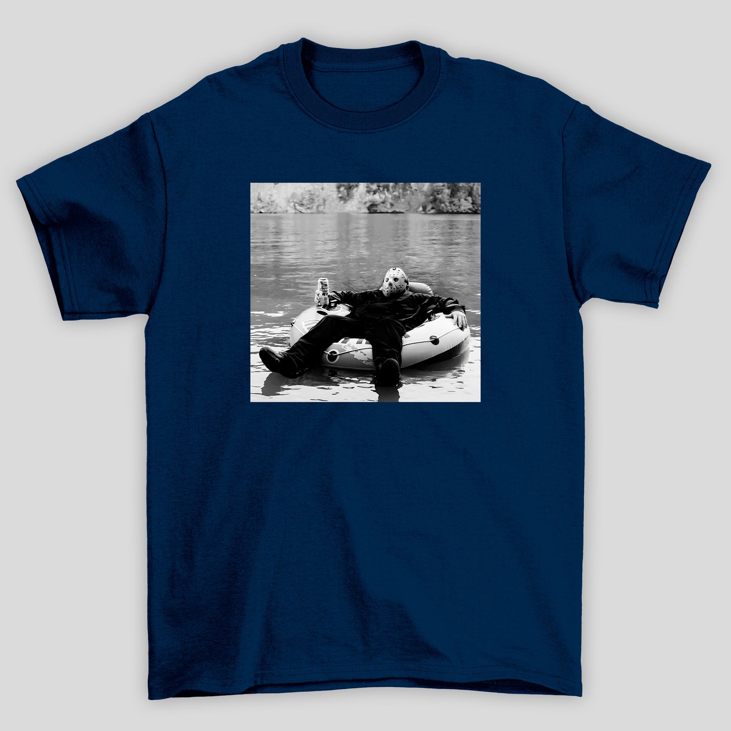 Camiseta Básica Unissex Jason Boia Lago Sexta Feira 13