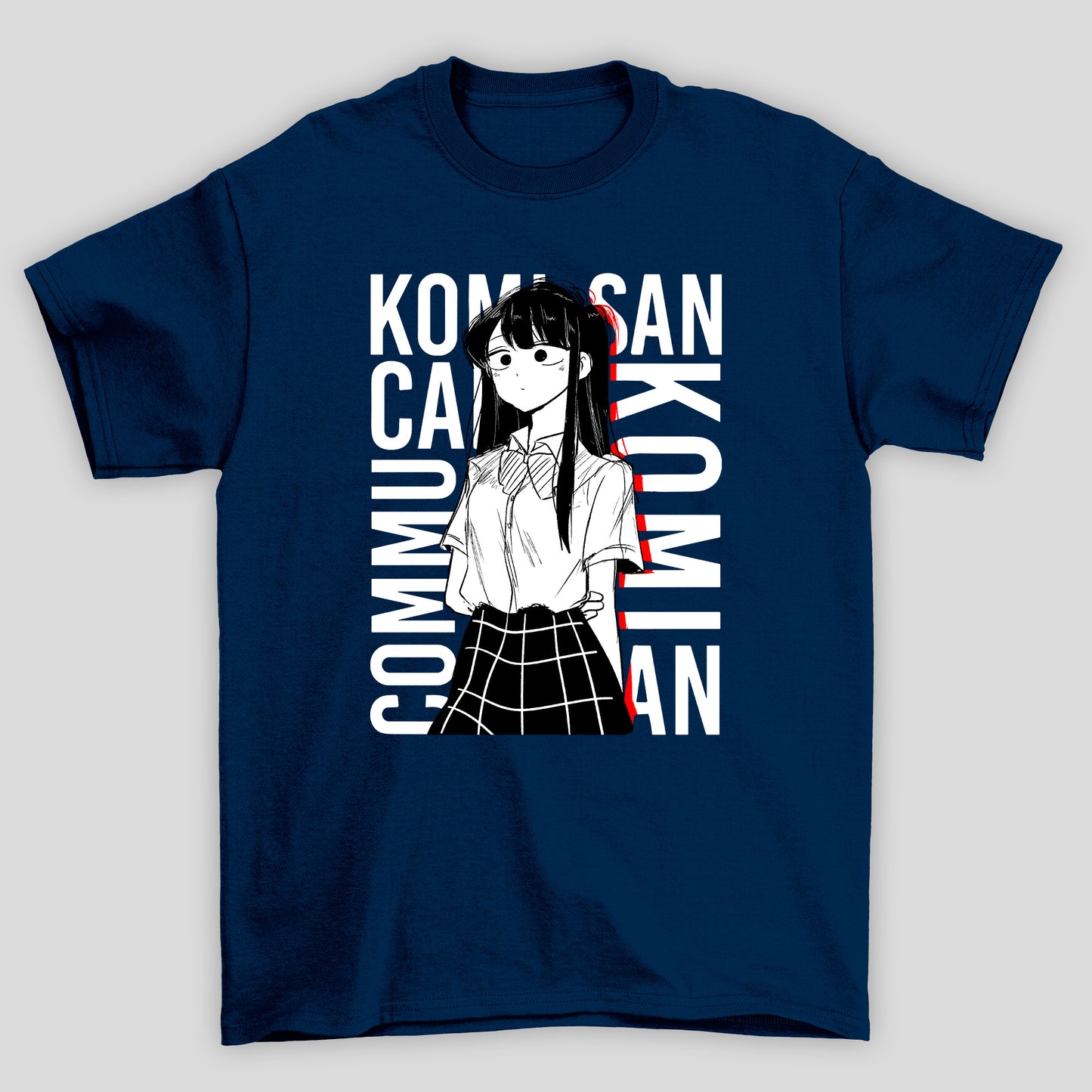 Camiseta Básica Unissex Komi Texto Komi Cants Communicate