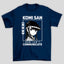 Camiseta Básica Unissex Komi San Kanji Komi Cants Communicate
