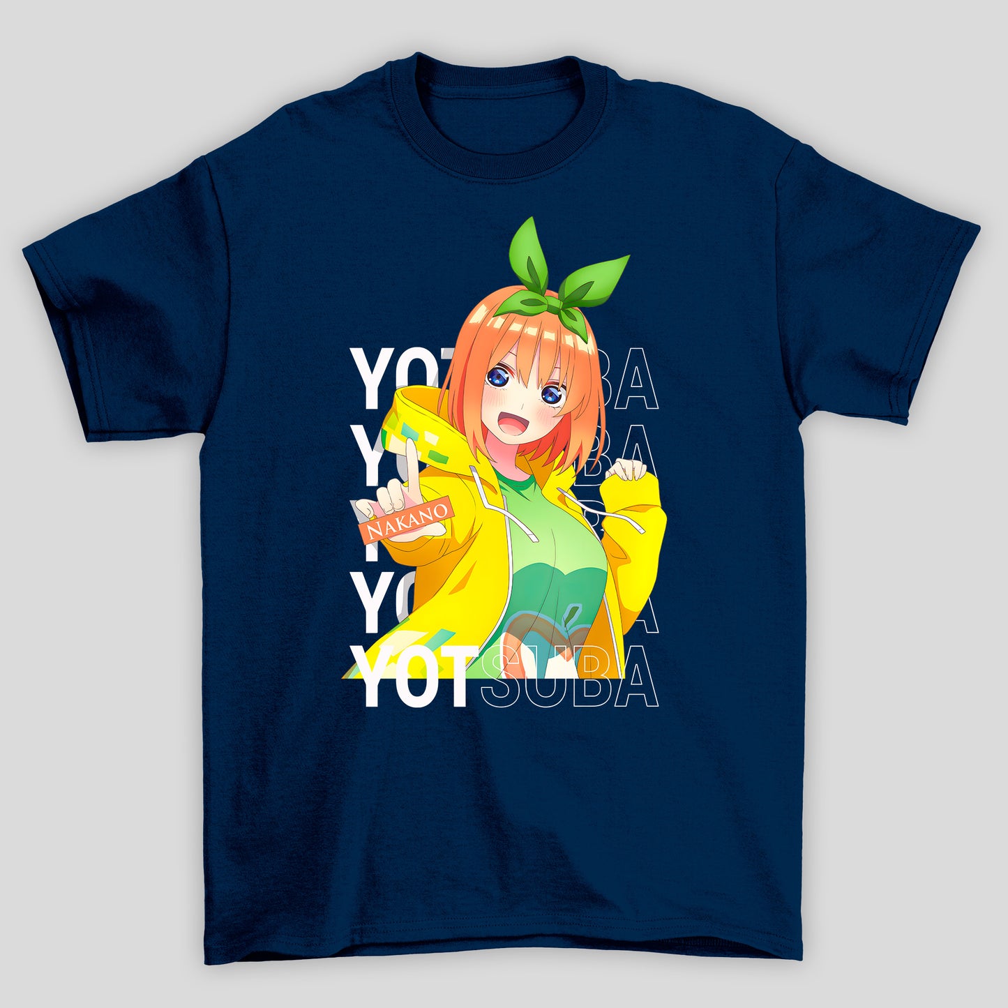 Camiseta Básica Unissex The Quintessential Quintuplets Yotsuba Nakano