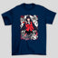 Camiseta Básica Unissex Yumeko Jabami Mascaras Kanji Kakegurui