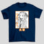 Camiseta Básica Unissex Runa Yomozuki Kanji Kakegurui