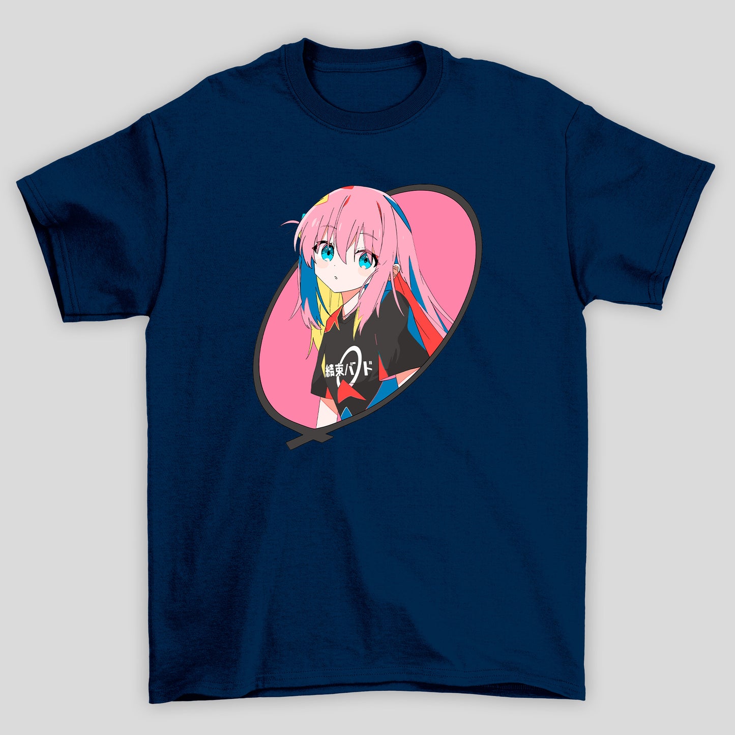Camiseta Básica Unissex Gotou Hitori Kessoku Bocchi The Rock