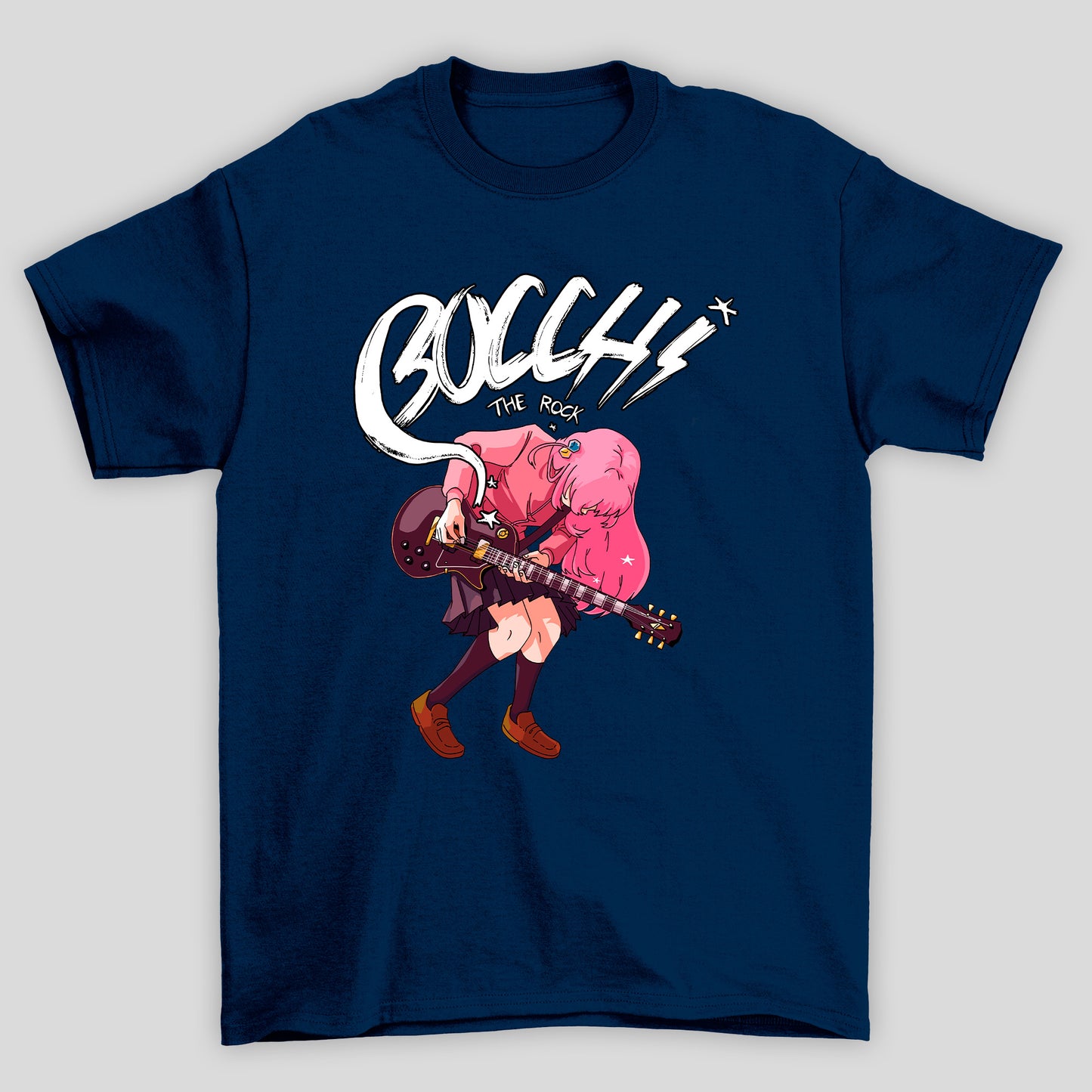 Camiseta Básica Unissex Gotou Scott Pilgrim Bocchi The Rock
