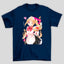 Camiseta Básica Unissex Ijichi Maid Kanji Bocchi The Rock
