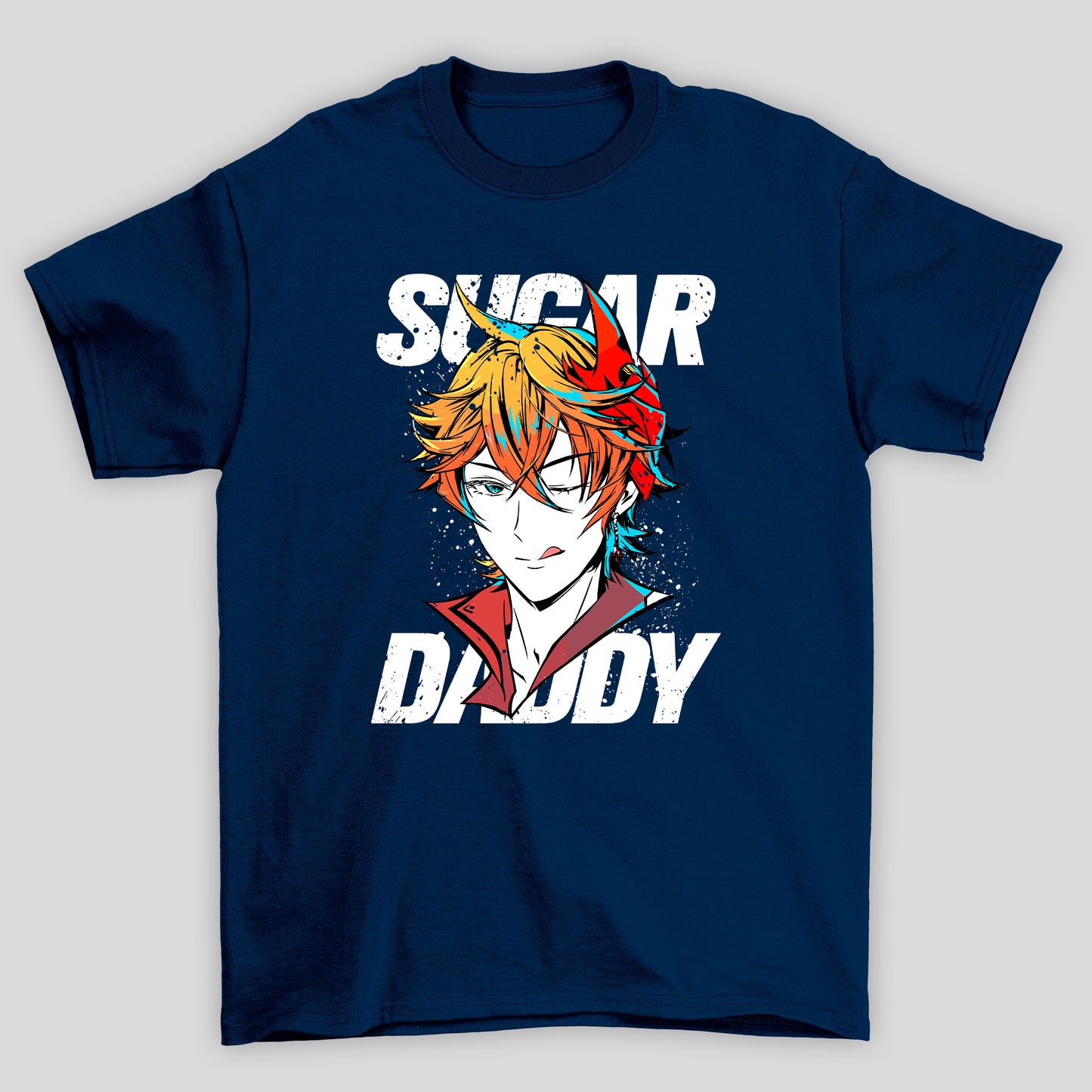 Camiseta Básica Unissex Tartaglia Sugar Daddy Genshin
