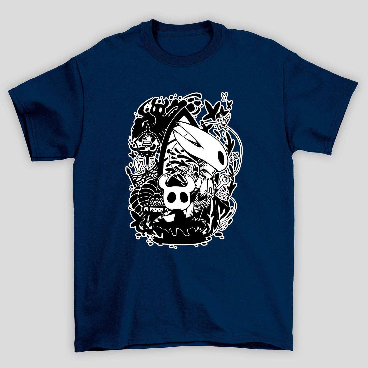 Camiseta Básica Unissex Hollow Knight Hornet Knight Silksong