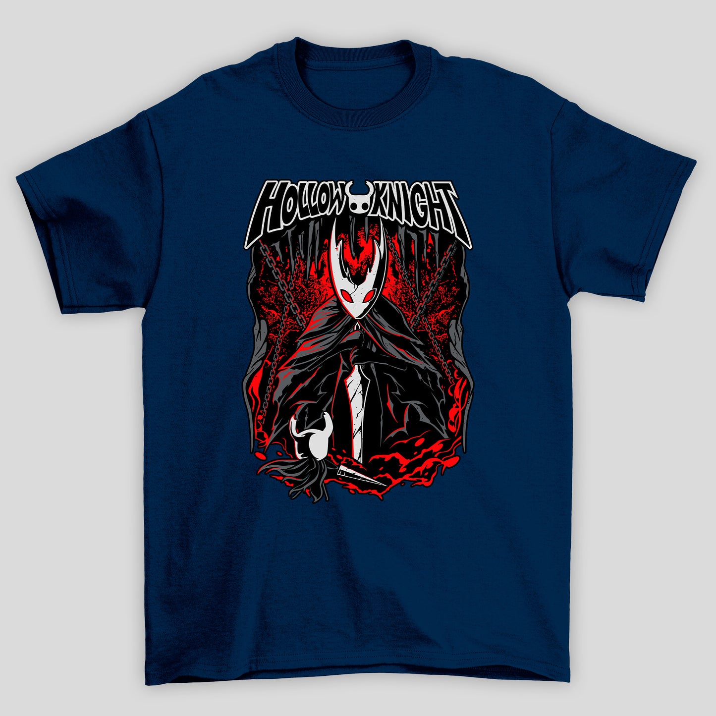 Camiseta Básica Unissex Hollow Knight Boss