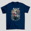 Camiseta Básica Unissex Hollow Knight Personagens Mascaras