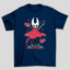Camiseta Básica Unissex Hollow Knight Silksong Hornet Agulha