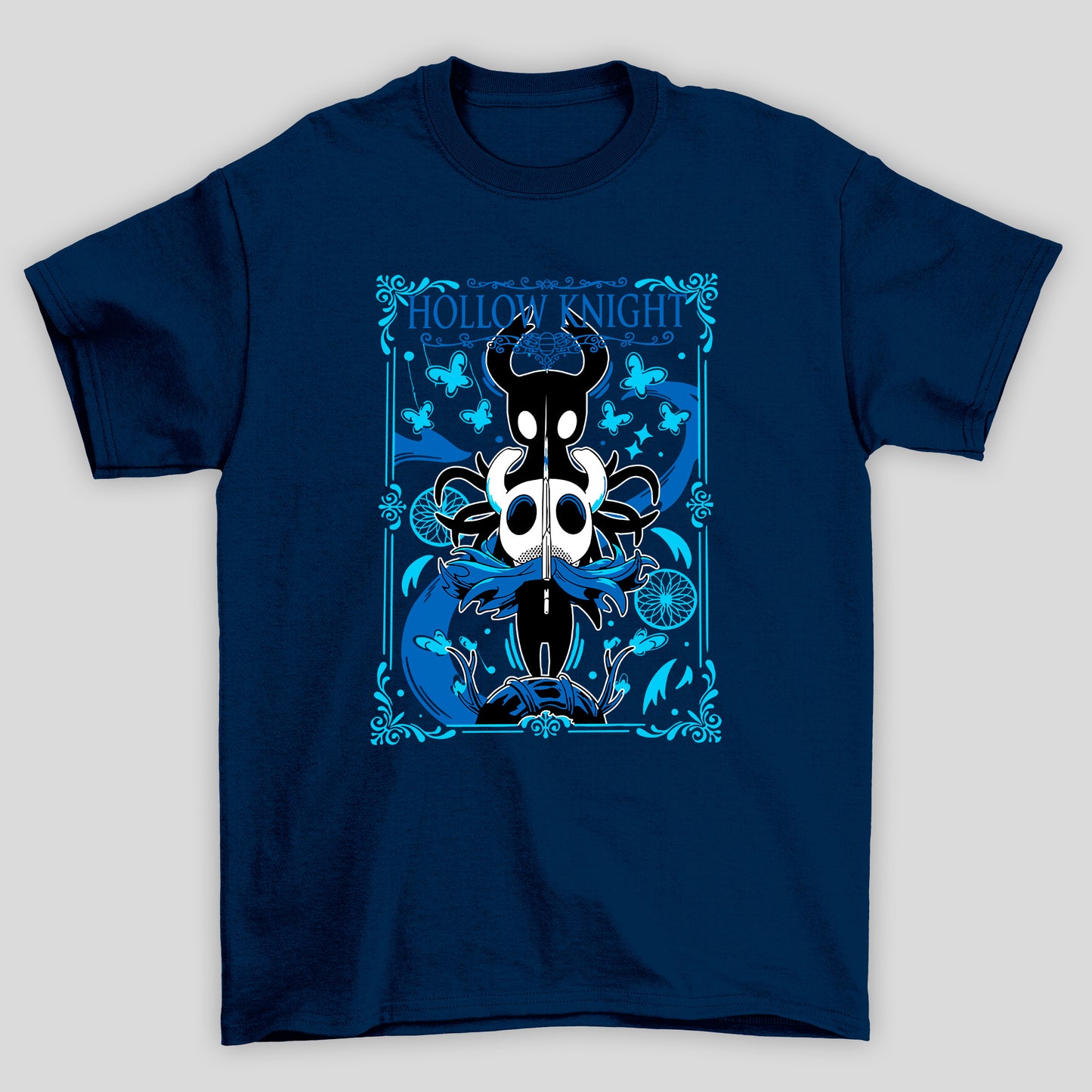 Camiseta Básica Unissex Hollow Knight Sombra
