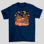 Camiseta Básica Unissex Pumpkboo Lua Pokemon Halloween