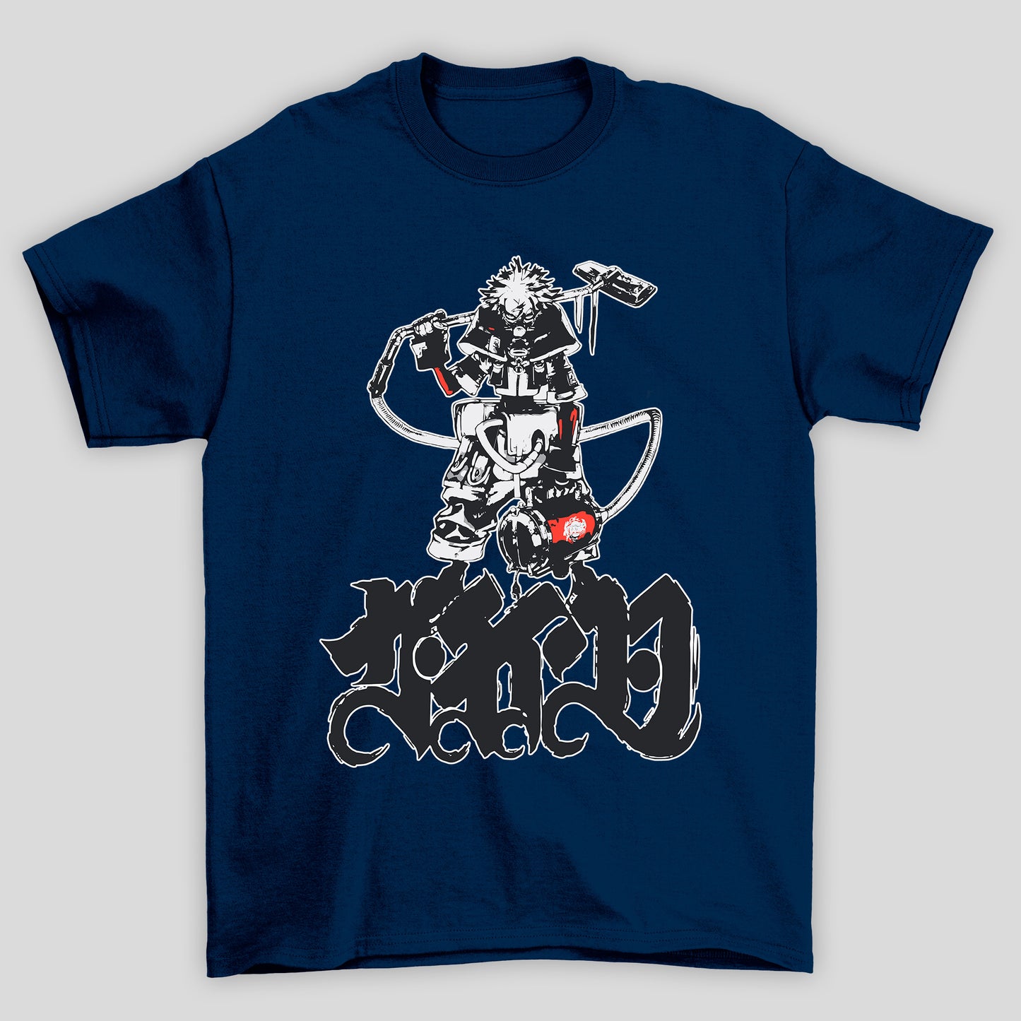 Camiseta Básica Unissex Rudo Kanji Grafittii Gachiakuta
