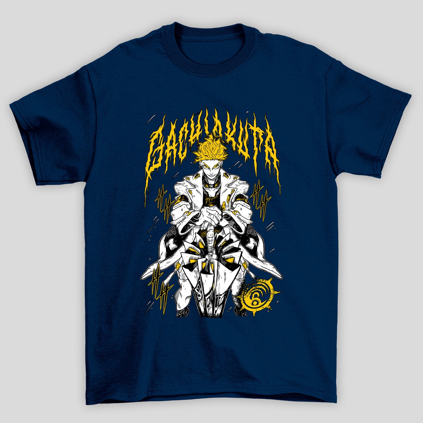 Camiseta Básica Unissex Njin Kanji Gachiakuta