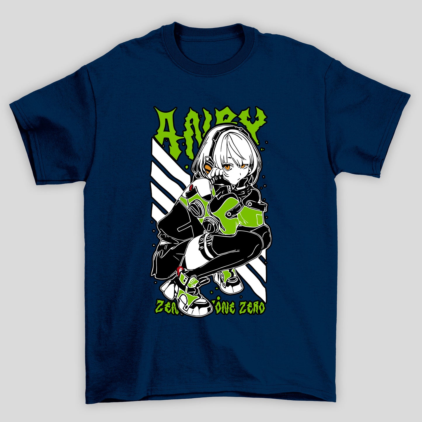 Camiseta Básica Unissex Zenless Zone Zero Anby Demara