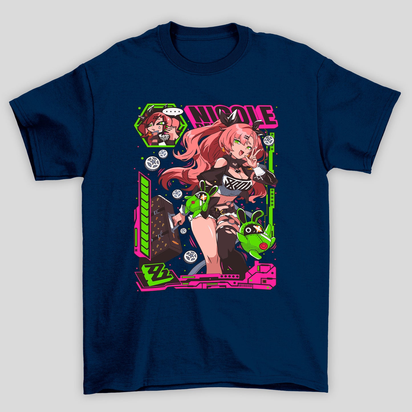 Camiseta Básica Unissex Zenless Zone Zero Nicole Demara