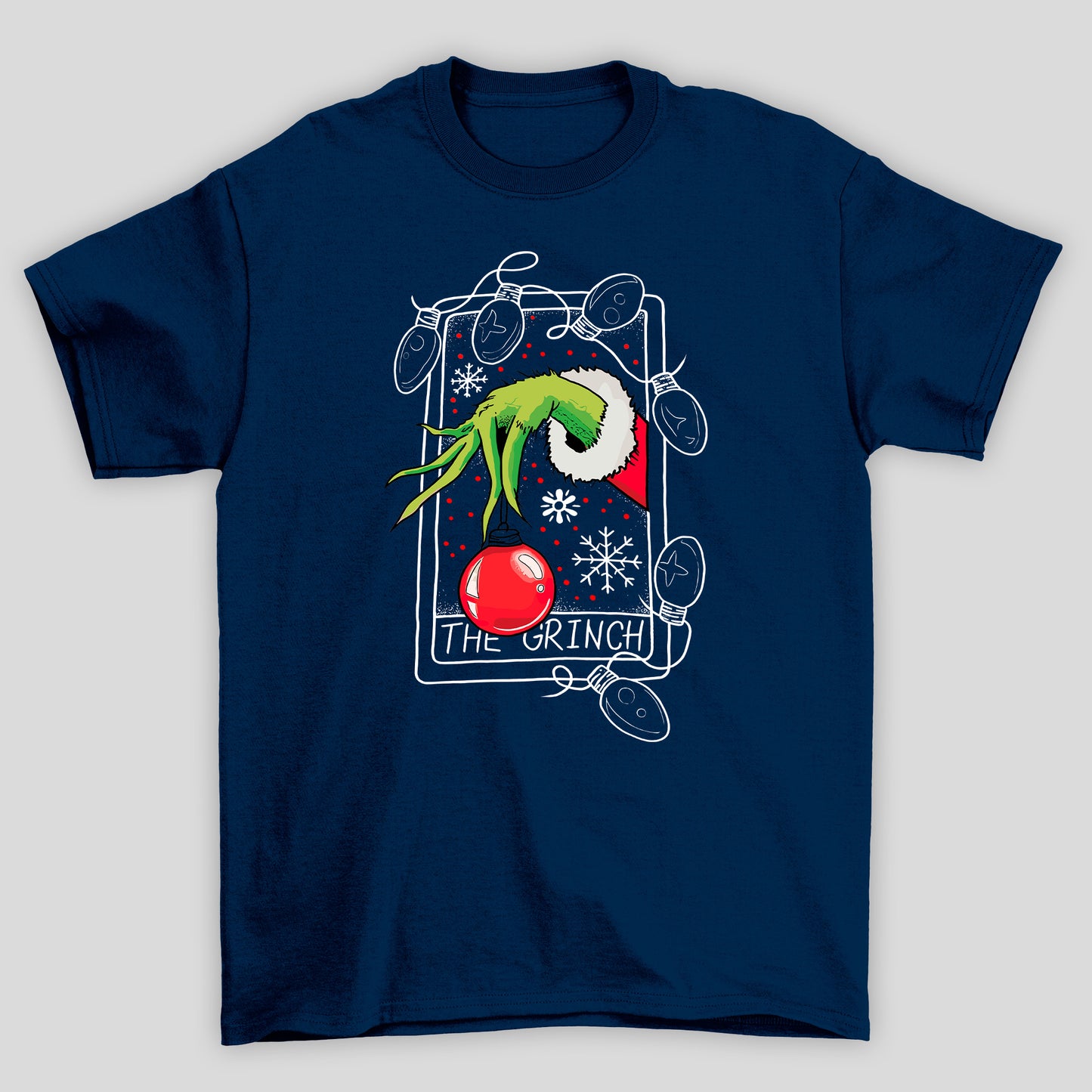 Camiseta Básica Unissex O Grinch Xtmas Ball
