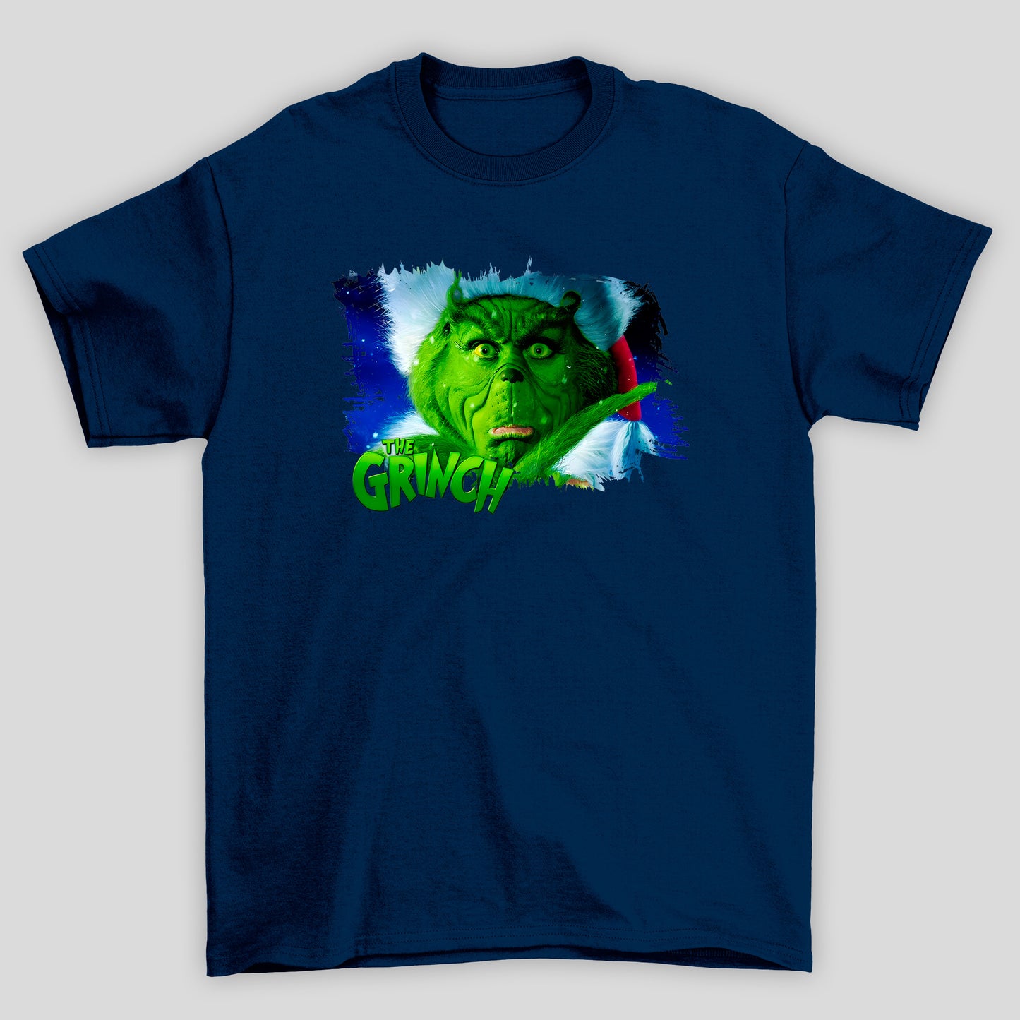Camiseta Básica Unissex O Grinch Natal Foto
