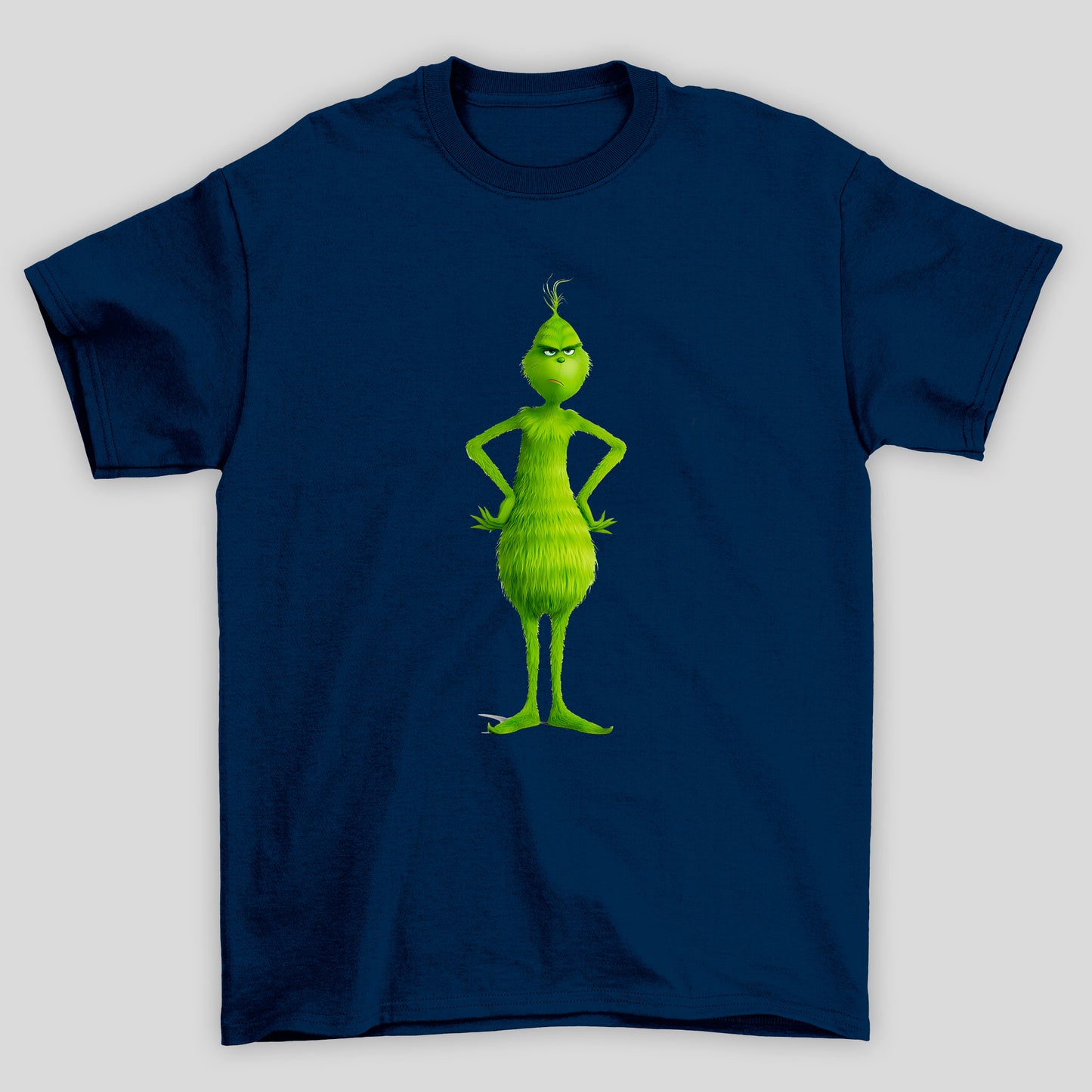 Camiseta Básica Unissex O Grinch Natal Pose