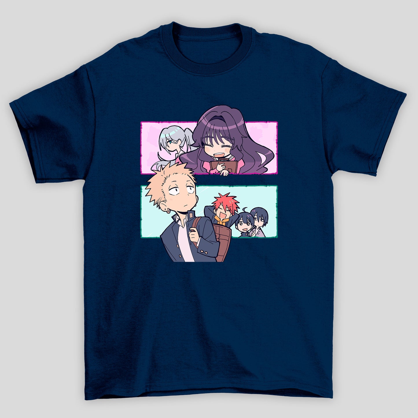 Camiseta Básica Unissex Kaoru Hana Chibbi Personagens