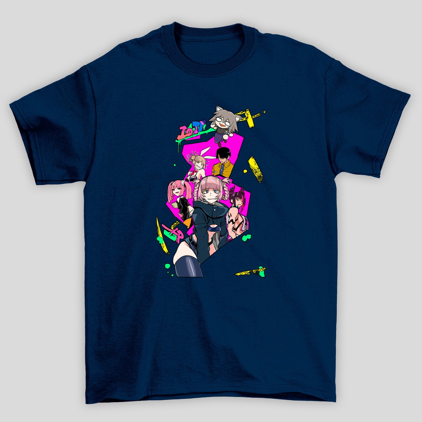 Camiseta Básica Unissex Yofukashi No Uta Nazuna Nanakusa Waifu