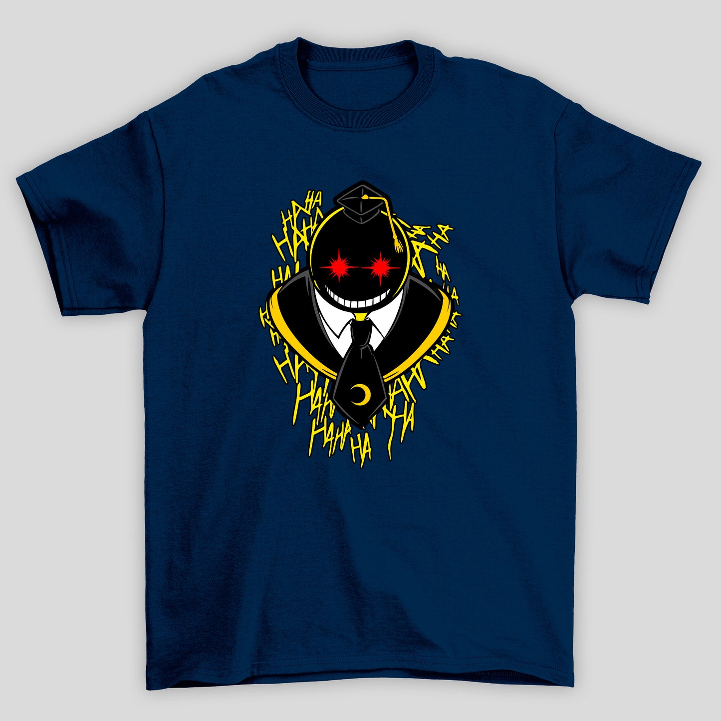 Camiseta Básica Unissex Koro Sensei HAHAHA