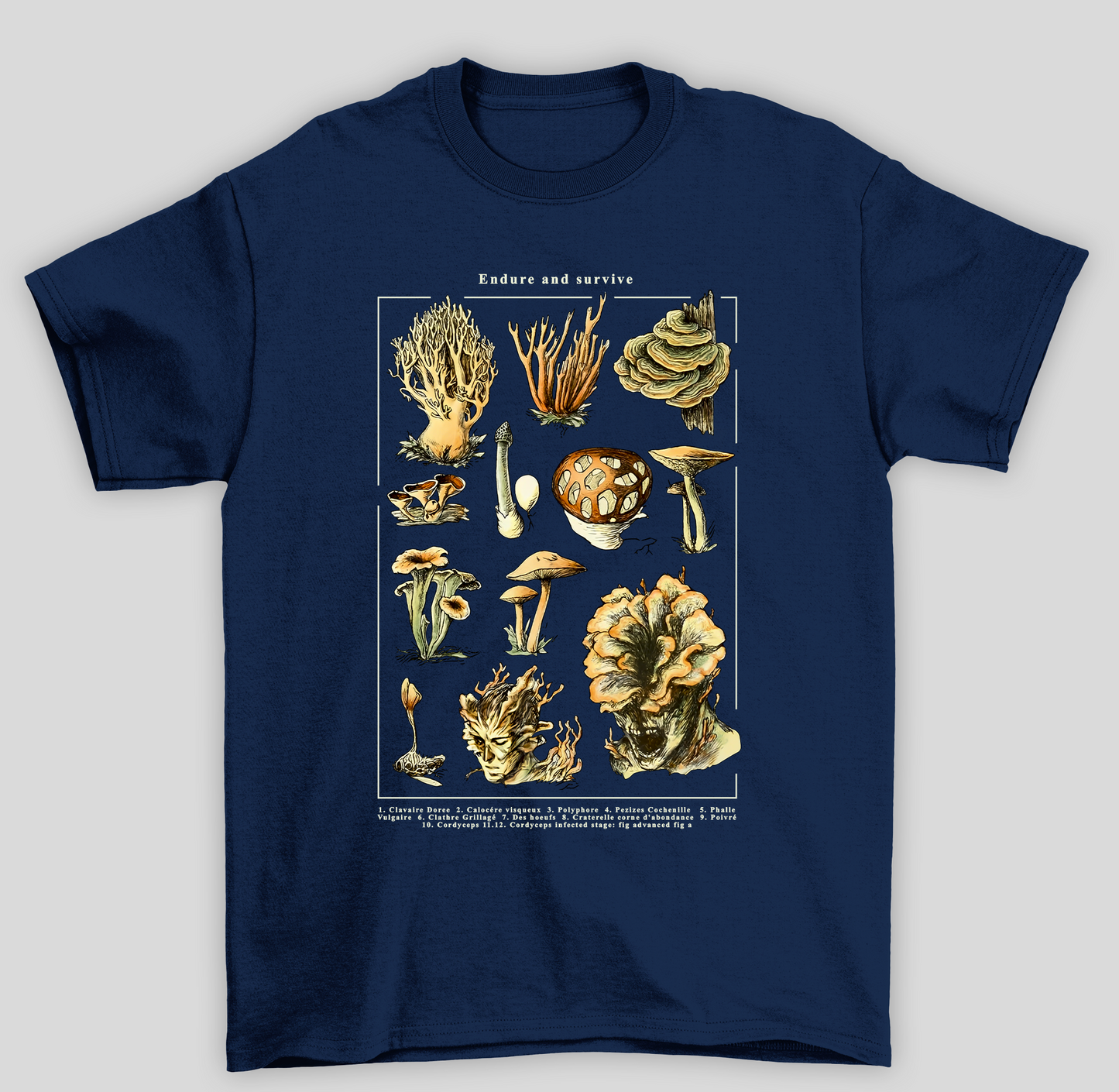 Camiseta Básica Unissex The Last Of Us Cordyceps