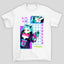 Camiseta Básica Unissex Cyberpunk Rebecca Personagem
