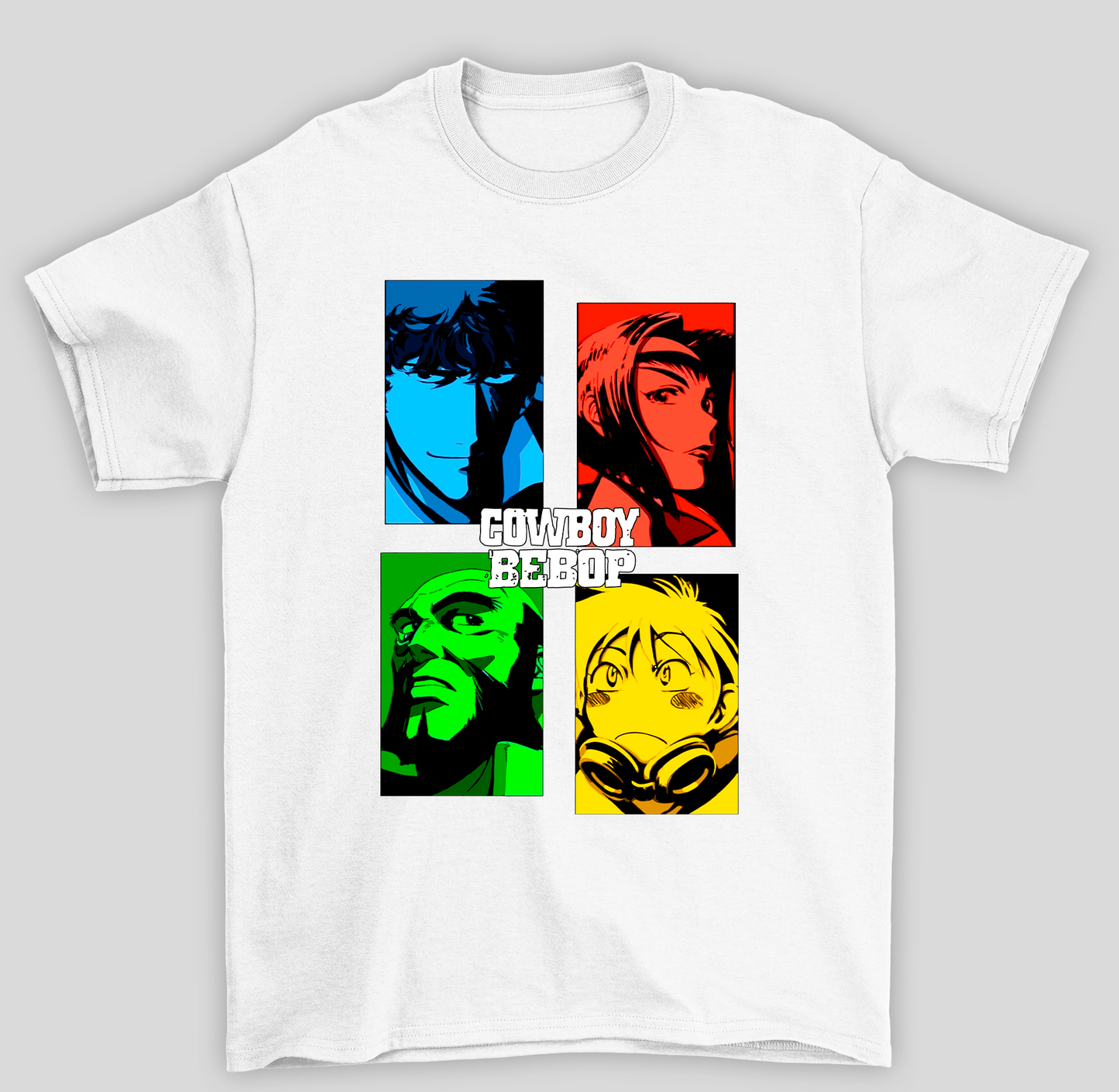 Camiseta Básica Unissex Cowboy Bepop Anime