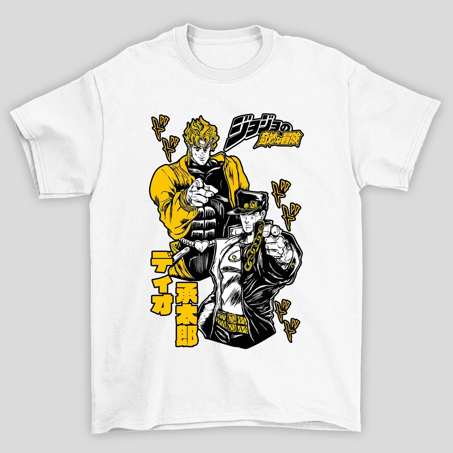 Camiseta Básica Unissex Anime Jojo Bizarre Adventure