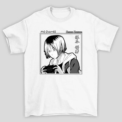Camiseta Básica Unissex Kenma Kozume Haikyuu Voleyball