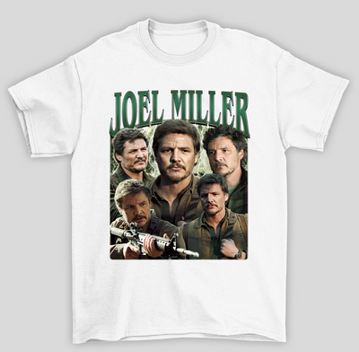 Camiseta Básica Unissex Joel Miller The Last Of Us