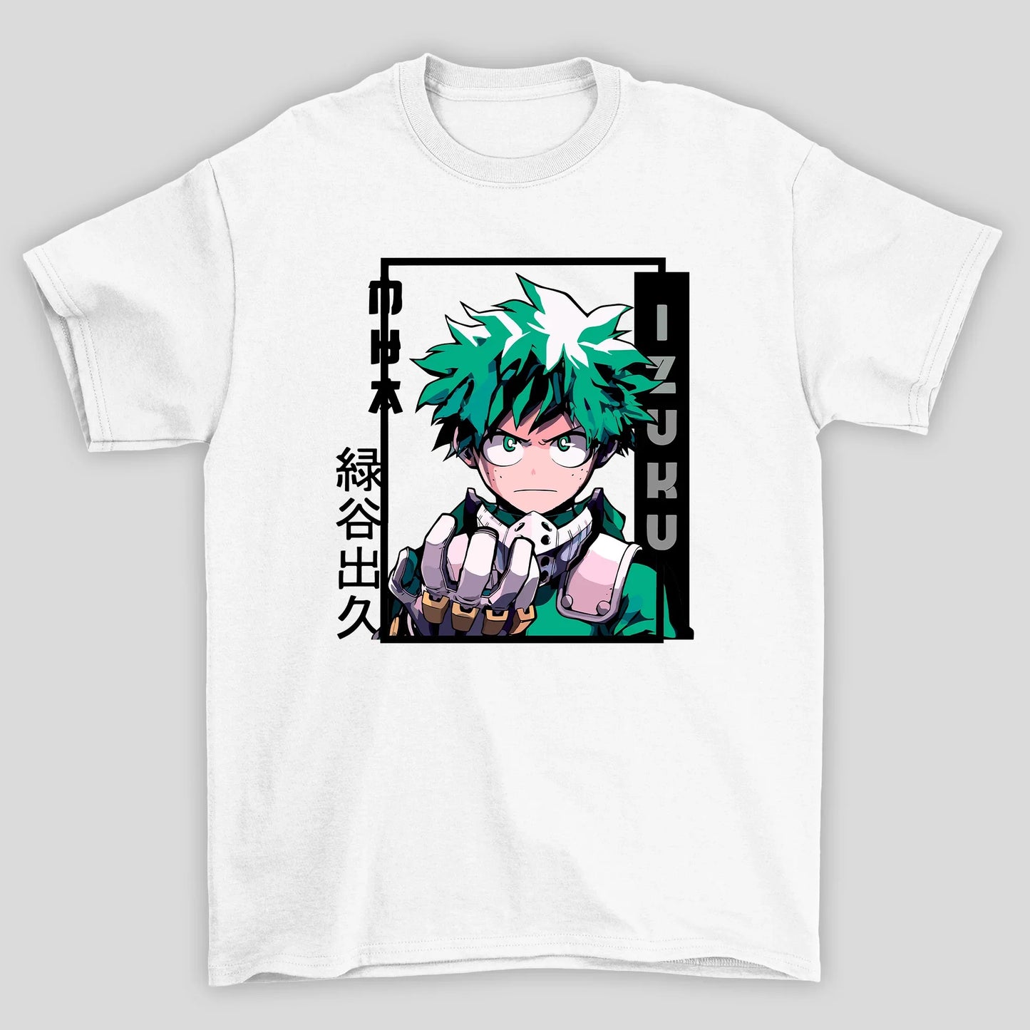 Camiseta Básica Unissex Midoriya Izuku Boku No Hero