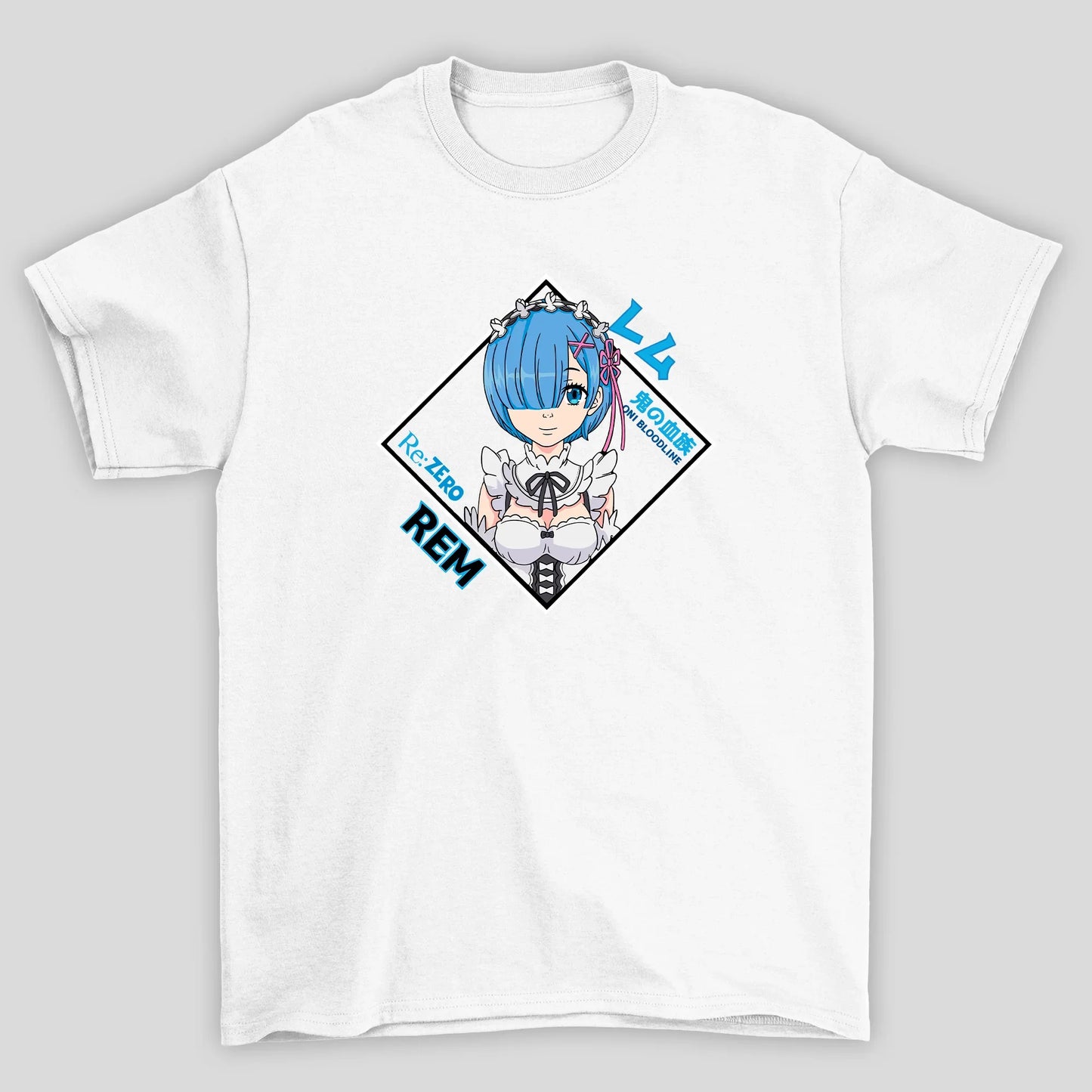 Camiseta Básica Unissex Rem Re Zero