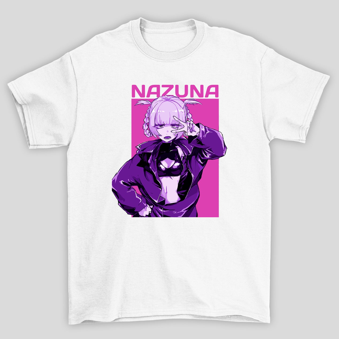 Camiseta Básica Unissex Yofukashi No Uta Nazuna Nanakusa Pokerface