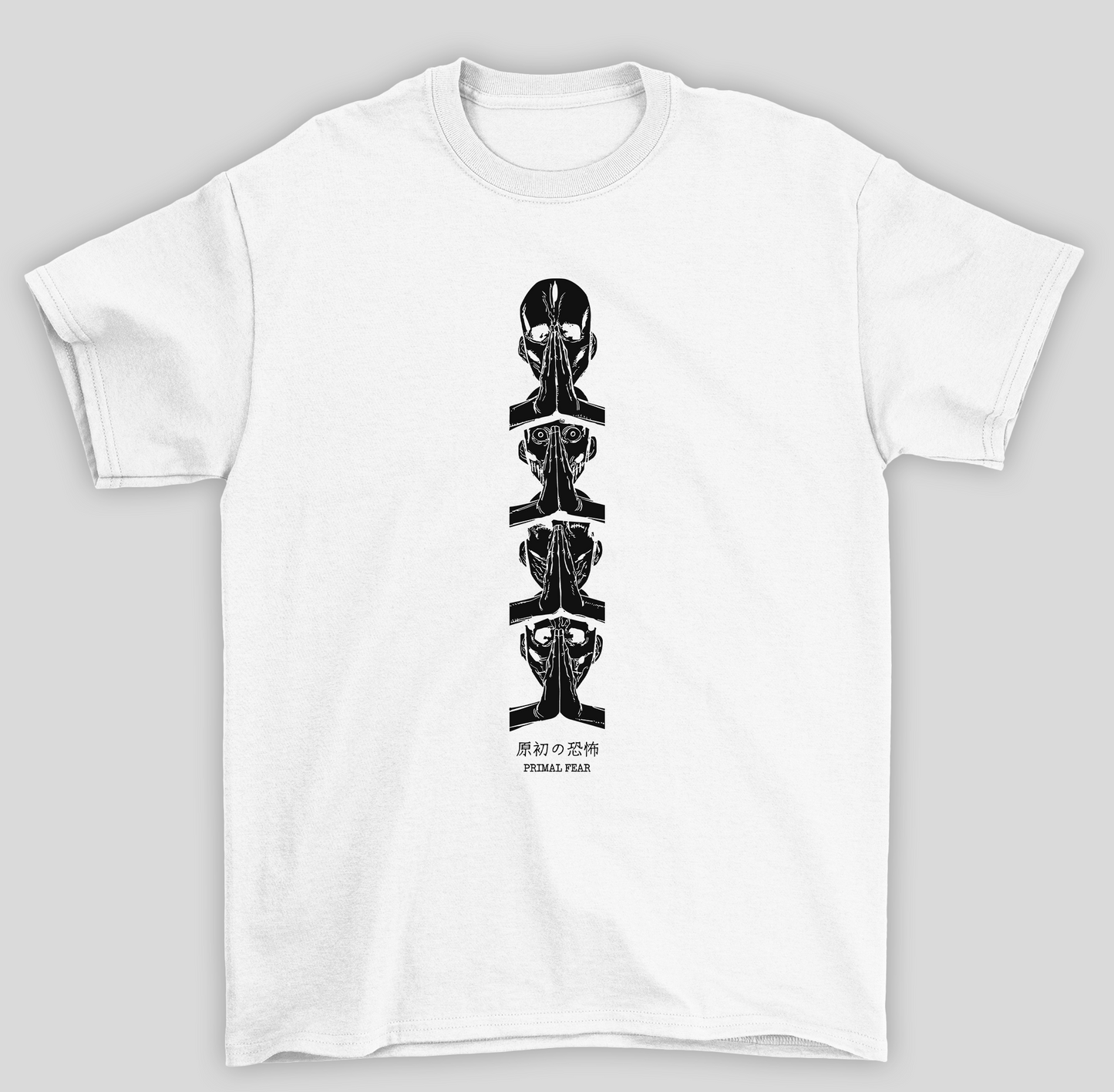 Camiseta Básica Unissex Chainsaw Man Primal Fear