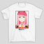 Camiseta Básica Unissex Zero Two Rosto Pirulito Darling In The Franxx